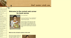 Desktop Screenshot of book-review-circle.com