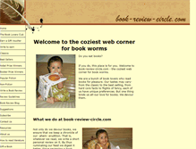 Tablet Screenshot of book-review-circle.com